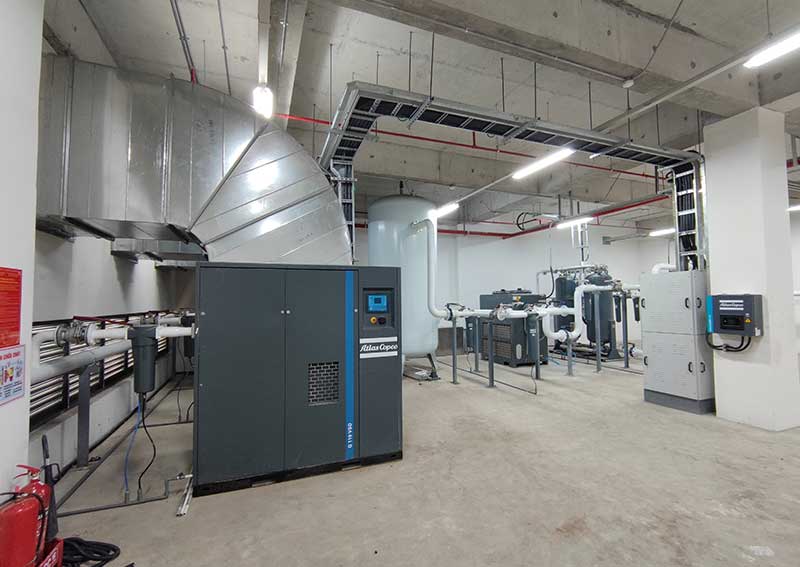 Thi công hệ thống hỗ trợ công nghệ sản xuất